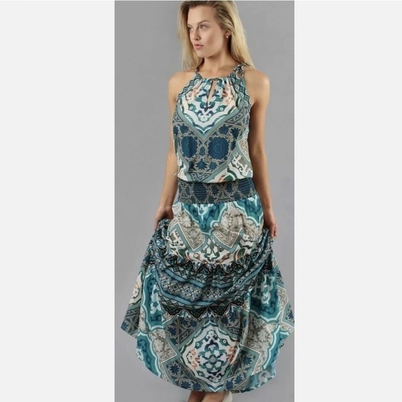 Hale Bob Dresses & Skirts - Hale Bob multi color sleeveless maxi dress size M